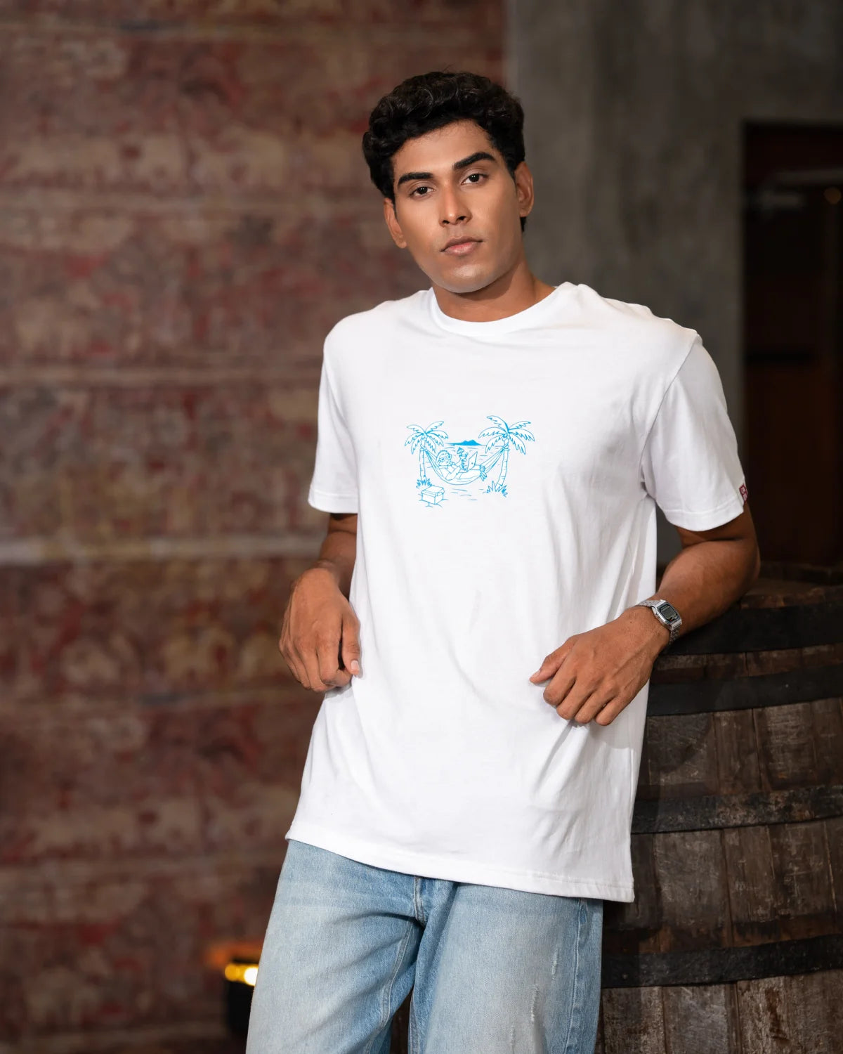 Lazy Days Tropical Office - Unisex T-Shirt HA-005-E10