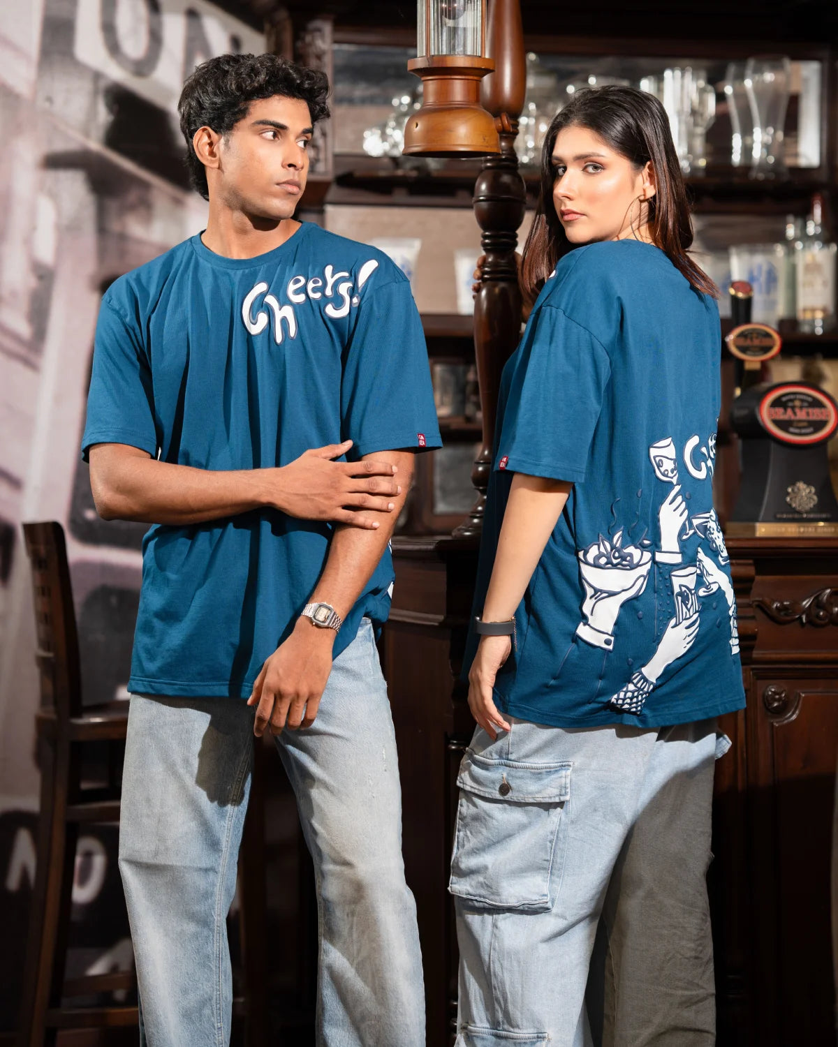 “Cheers” Unisex T-Shirt - A-005-E9 —