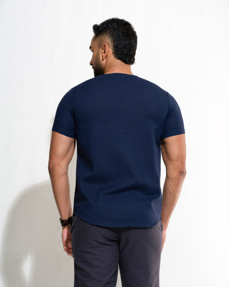 Linen Short Sleeve T-Shirt