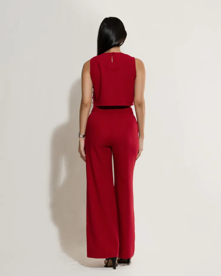 Sleeveless Women's Co-ord Set