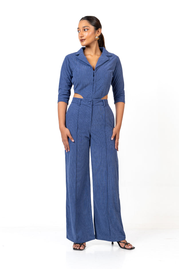 Crop Top and High Waist Pant