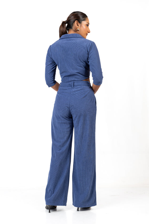 Crop Top and High Waist Pant