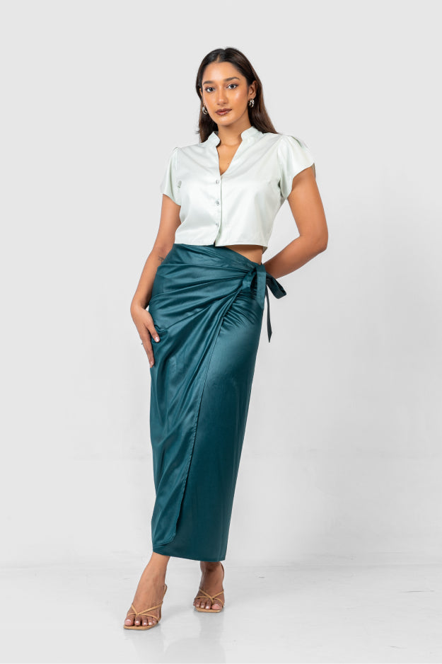 Wrap Skirt with top