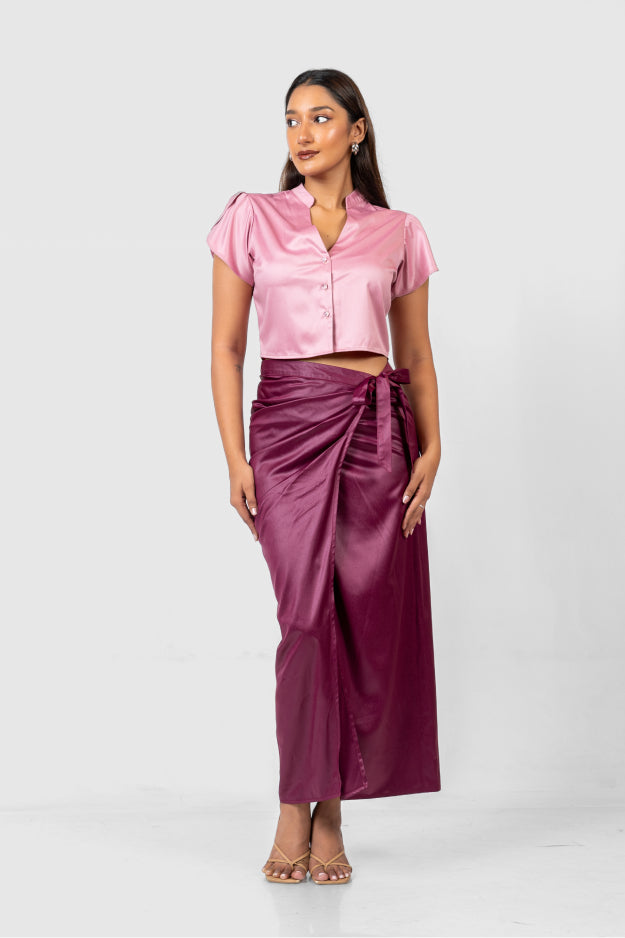 Wrap Skirt with top