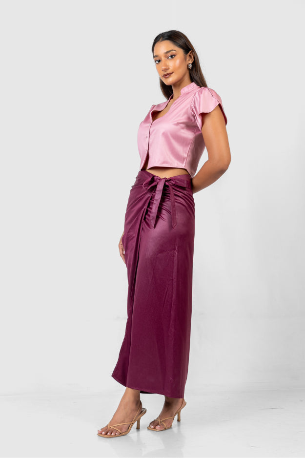 Wrap Skirt with top